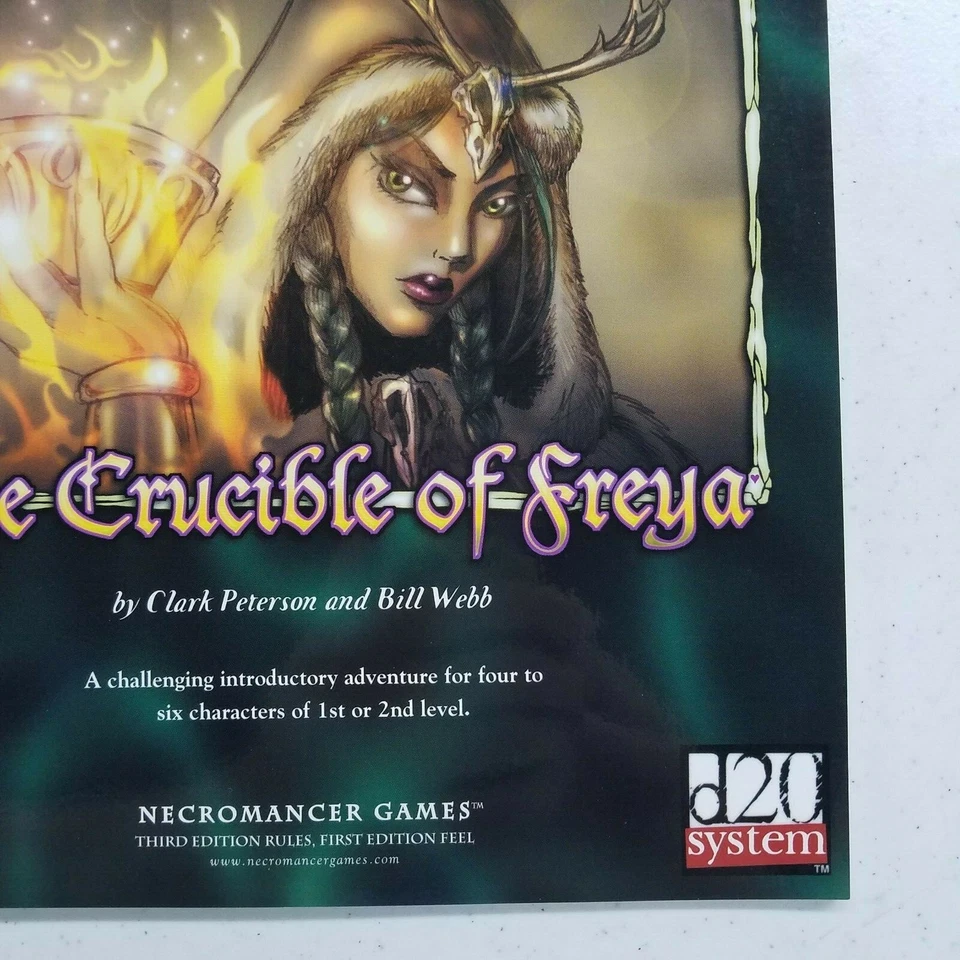 D&D El Crisol de Freya Dungeons & Dragons RPG D20 3.0/3.5 NUEVO libro WOTC WWP Foto 4 de 4