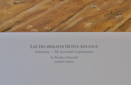 Bradley Schmehl - Lee Liberates Heth's Advance - Civil War Print - unframed - Picture 6 of 8