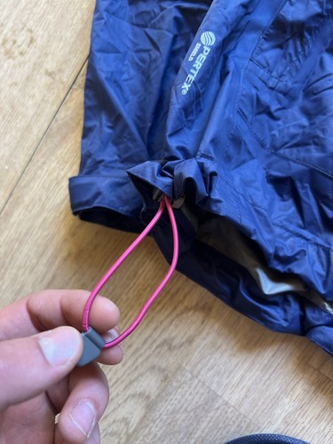 Rab Jacket Womens 10 Latok Pertex  Rain Coat Alpine Outdoors Walking Hiking - Picture 8 of 14