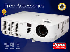 DLP Projector Perfect for Small & Large Rooms 3000 Lumens PC 3D Ready 1080i HDMI