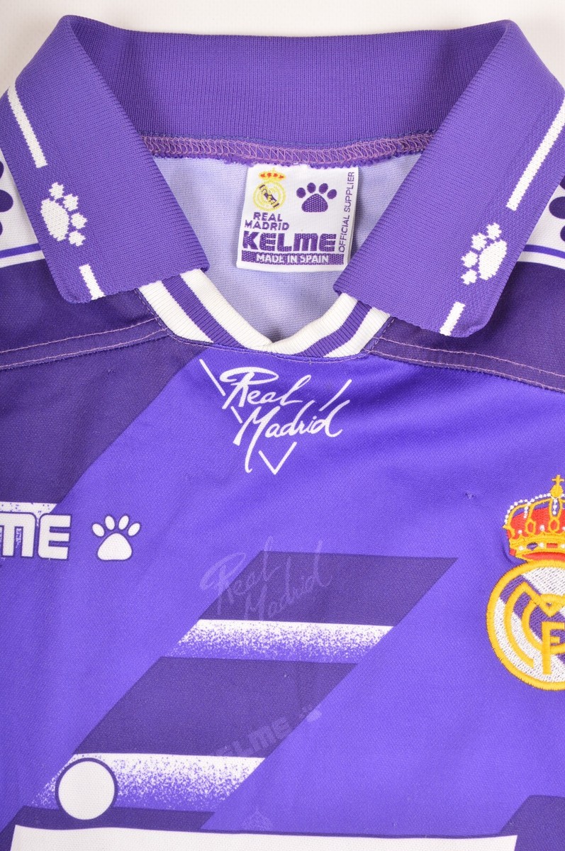 Maillot Real Madrid Domicile 1994-1996 Kelme Taille L - Numéro 11 - Occasion