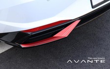 Aluminum Rear Bumper Side Garnish Molding Trim Cover for Hyundai 2021+ Elantra