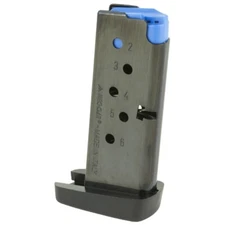 Mecgar Taurus PT738 TCP Magazine .380 ACP 6 Rounds Blued Finish  MGPT7386B