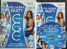 Charm Girls Club: Pajama Party (Nintendo Wii, 2009) Complete w/Manual Tested VGC