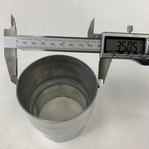 3" OD to 3.5" OD Aluminum Exhaust Pipe Reducer Fit Universal Piping 3.68" Length - Bild 2 von 11