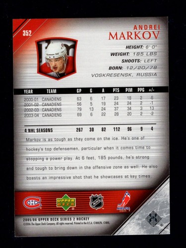 2005-06 Upper Deck Series 2 Base Hockey Cards You Pick Only $1 Each - Picture 205 of 365