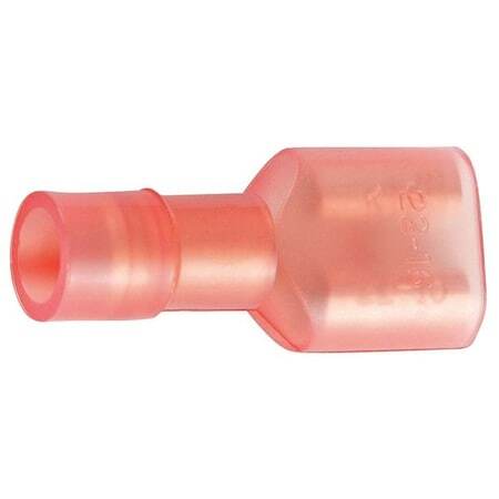 Power First 24C760 Female Disconnect,Red,22-16Awg,Pk100