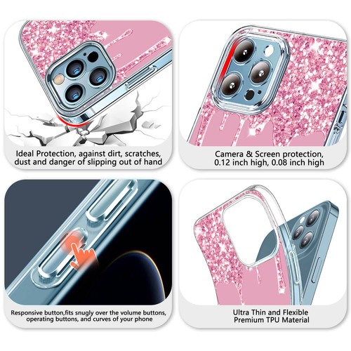 Bedruckte Personalisierte Hülle für iPhone 16e 15 14 Pro Max 13 17 8 Mädchen Handyhülle - Bild 73 von 110