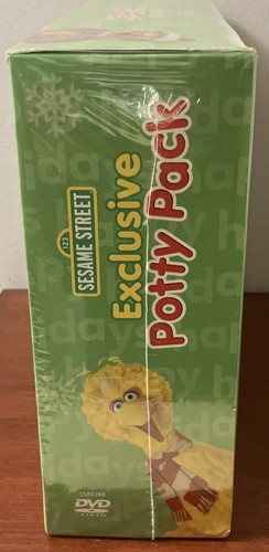 Sesame Street Elmo Potty Training Set – Potty Seat & 2 DVDs New Sealed Toddler - Imagen 15 de 19