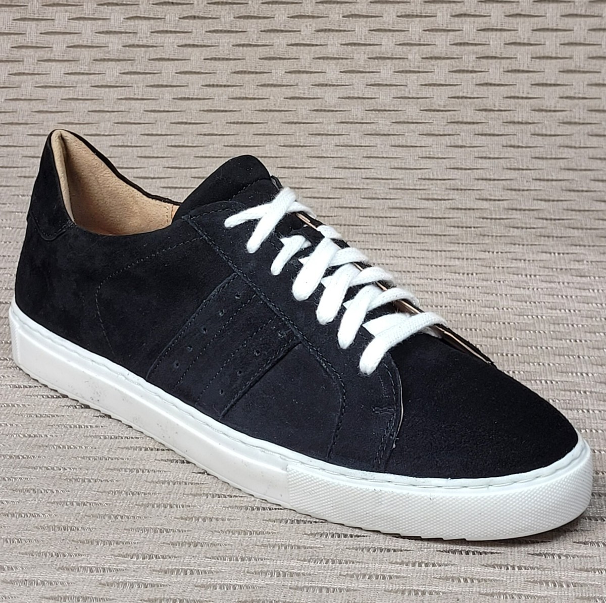 Ladies black suede trainers new arrivals