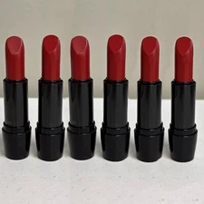 Set 6 x Lancome Color Design Lipstick - 181 Red Stiletto - 0.14oz / 4g Full Size
