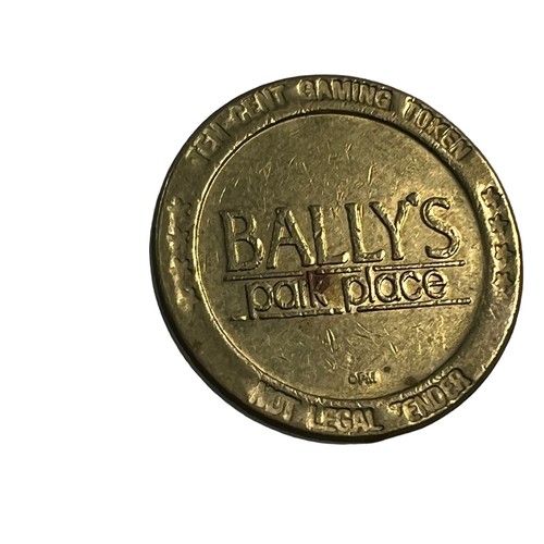 Moneda de diez centavos Ballys Park Place Gaming Token Atlantic City NJ - Imagen 3 de 6