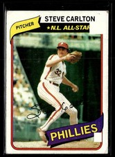 1980 Topps #210 Steve Carlton See Scan