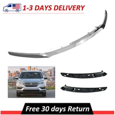 Front Grille Chrome Trim Molding & Trim Buildings For 2016-2018 Honda Pilot 3pcs