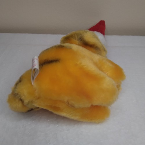 Garfield The Cat 1978 1981 Hugger Toy Clip Bell Inside Hat Dakin Inc. - Picture 7 of 24