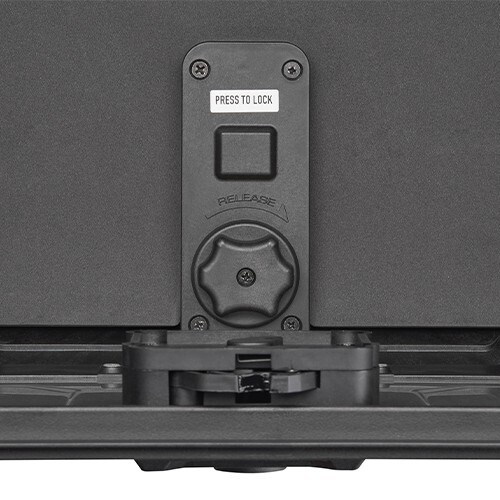 GIVI ALP44B ALPINA BLACK LINE BAULETTO TOP CASE monolock CON PIASTRA UNIVERSALE - Foto 3 di 4