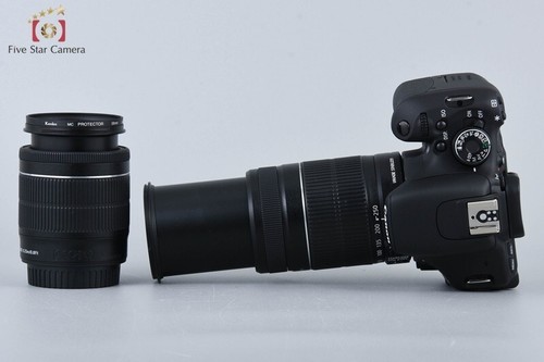 "Count 19" Canon EOS Kiss X5 / Rebel T3i / 600D 18.0 MP 18-55 55-250 Lens w/ Box - Picture 8 of 18