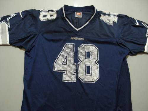 Vintage Nike Dallas Cowboys NFL Jersey Mens XL #48 Daryl Johnston - Picture 3 of 10
