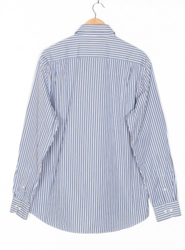 PAUL & SHARK Yachting Shirt Men Size 45 XXL Cutaway Long Sleeve Striped VR2882 - Picture 3 of 6