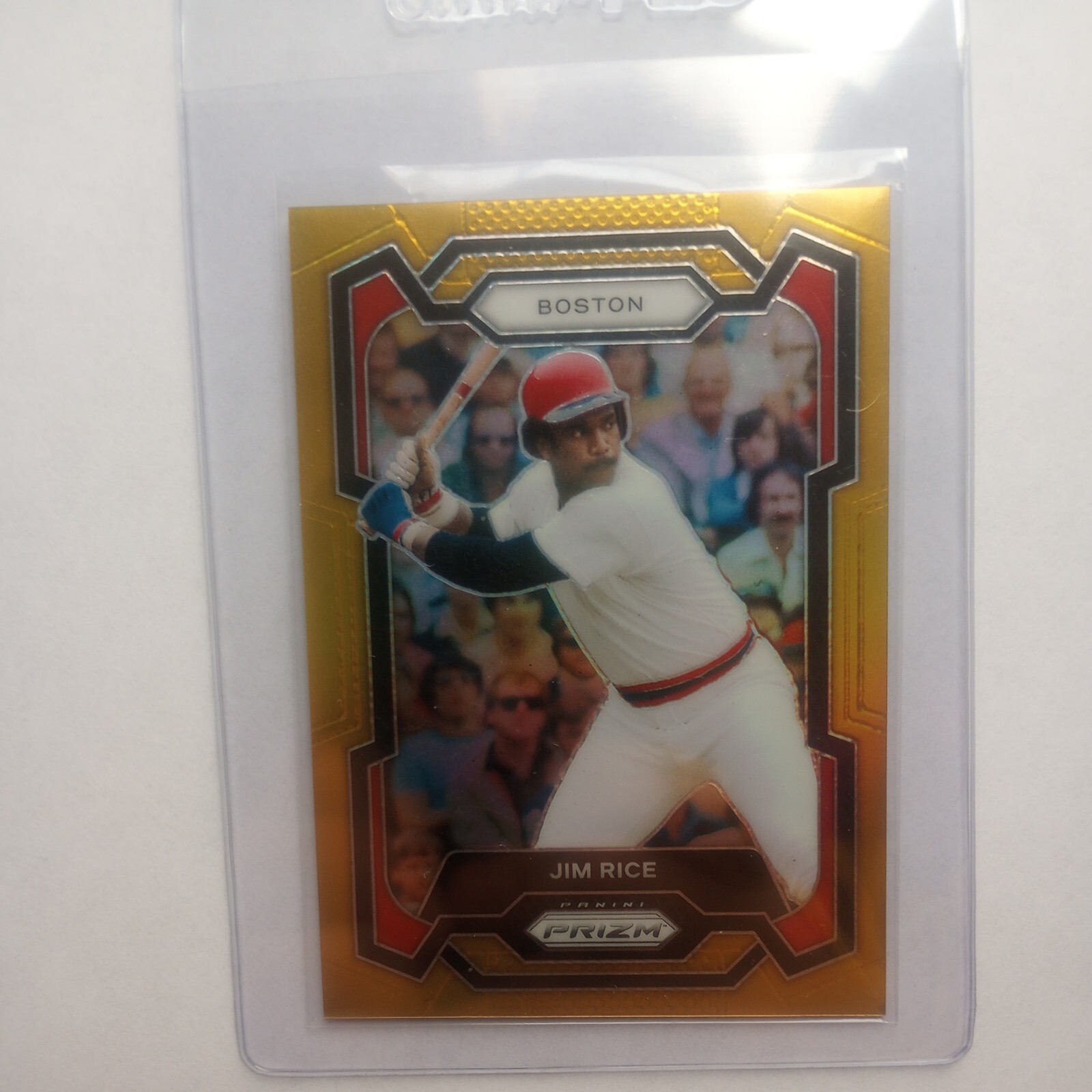 2024 Panini Prizm Baseball #242 Jim Rice Gold 9/10