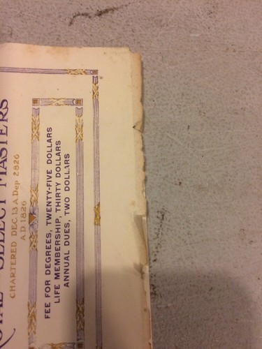 ANTIQUE MASONIC HIRAM COUNCIL 1917 SPECIAL ASSEMBLY PROGRAM WORCESTER, MASS - Picture 9 of 12