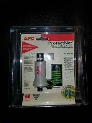 APC 10Base2 o DVR conector bnc, red pararrayos supresor de sobretensiones  - Imagen 1 de 2