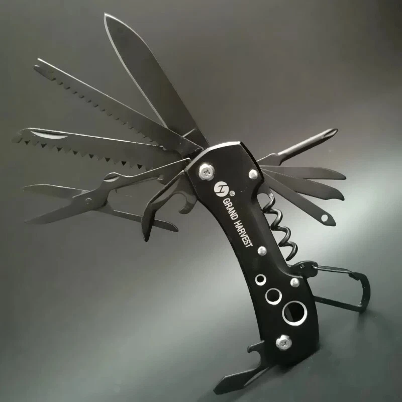 Multi-tool Folding Jack Knife Tools Hunting Survival Camping Stainless Steel Cut