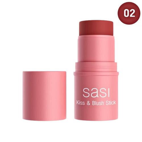 Sasi Kiss Rouge Creme Stick Make-up Multi Natural Healthy Glow Long Lasting 4g - Bild 11 von 12