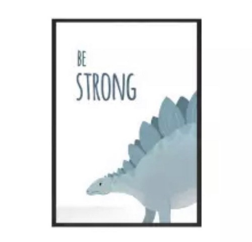 Dinosaur Prints, Nordic Prints, Nursery Wall Art, Baby Boy Nursery Decor - Picture 2 of 8