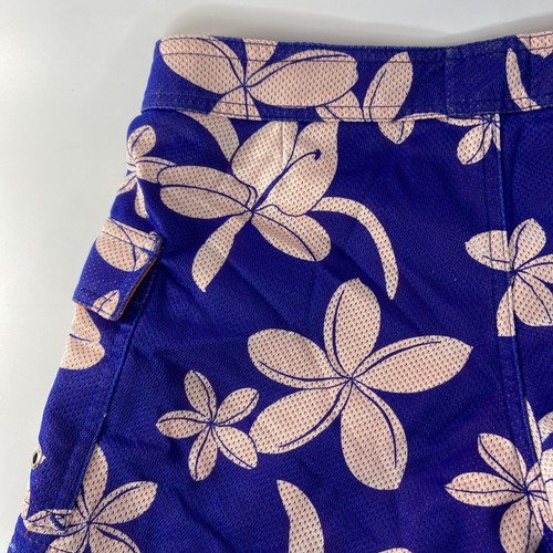 ROXY HIBISCUS FLORAL PATTERN Women’s Board Shorts Swim Trunks 30 W Tag READ DESC - Picture 7 of 9