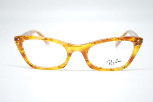 NEW RAY BAN RB 5499 8144 AMBER TORTOISE AUTHENTIC EYEGLASSES FRAMES RX 49-20 - Afbeelding 3 van 5