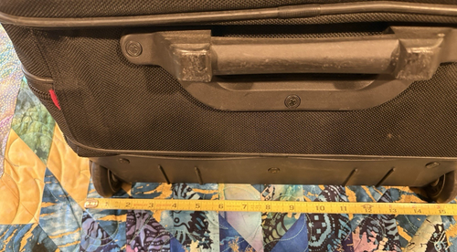 Swiss Gear Wheeled Travel Luggage Suitcase Rolling Carry On Laptop Brief Case - Picture 14 of 21