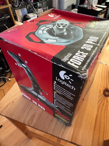 Logitech force 3D Pro Joystick Microsoft Flight Simulator PC - Tested! - Picture 8 of 9