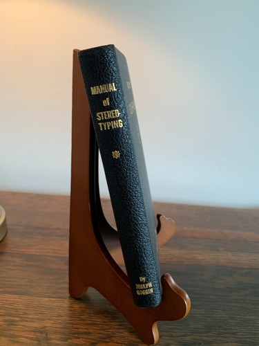 Manual of Stereotyping by Joseph D. Goggin 1935 First Edition Book - Picture 2 of 8