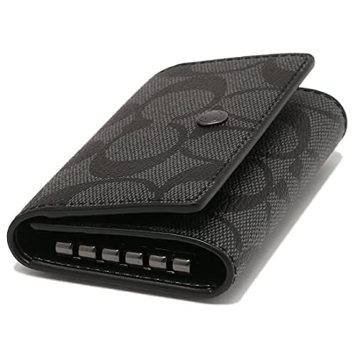 小物 coach keycase Wavy Zip Card Case In Coachtopia Leather With Key Ring