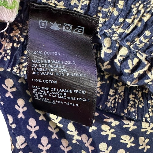 Staring At Stars Jogger Pants Women Size XS Elastic Waist Blue Motif BOHO Hippie - Picture 11 of 11