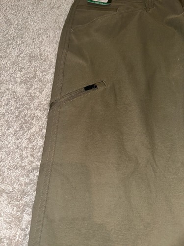 NWT ORVIS Trek Pants Kalamata Green Stretch Comfort Water Repellent Size 38x30 - Picture 4 of 5