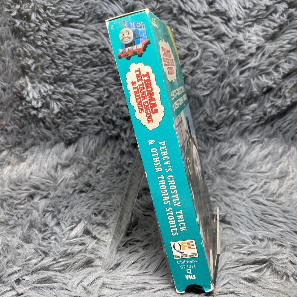 Thomas The Tank Engine Friends Percys Ghostly Trick VHS Tape George Carlin Train - Image 3 of 4