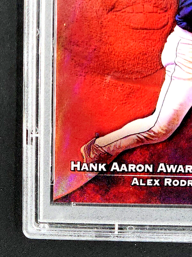 1999 Topps Finest Hank Aaron Award Refractor #HA7 Alex Rodriguez PSA 10 POP 17 - Picture 7 of 11