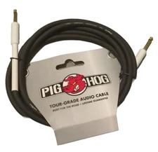Pig Hog PH10 10ft 1/4" - 1/4" 8mm Inst. Cable