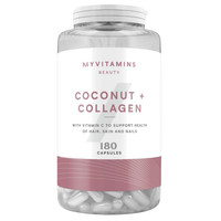 MyVitamins Coconut & Collagen & Vitamin C 180 Capsules NEW with FREE POSTAGE!