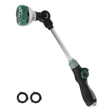 Watering Wand for Garden Hose, 17.5 Inch, 8 Spray Patterns, Garden Hose Nozzl...