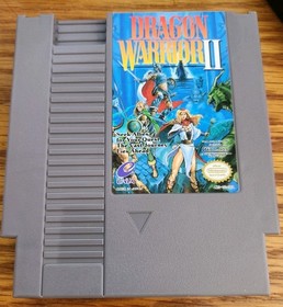 Dragon Warrior II (Nintendo Entertainment System, 1990) NES - Authentic - Tested