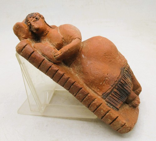 SELTENE ANTIKE NAHÖSTLICHE NEOLITHIKUM TERRAKOTTA MUMIE/USHABTI STATUETTE