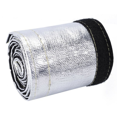 Car Trucks Heat Shield Sleeve Silver Metallic Wire 3/4inchx6ft Protection Parts - Afbeelding 6 van 7