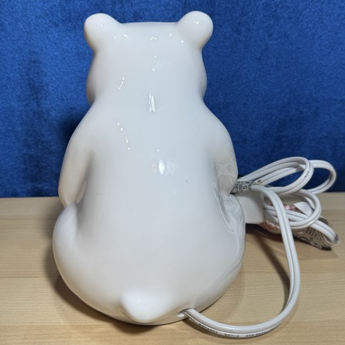 Target White Ceramic Smiling Little Polar Bear Soft Nightlight Corded Lamp - Picture 3 of 10