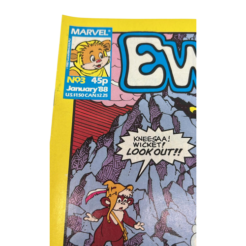 Star Wars Ewoks comic #3 January 1988 number three Perilous Laughing Spell - Picture 2 of 3