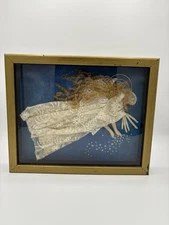 Mixed Media Angel Shadow Box