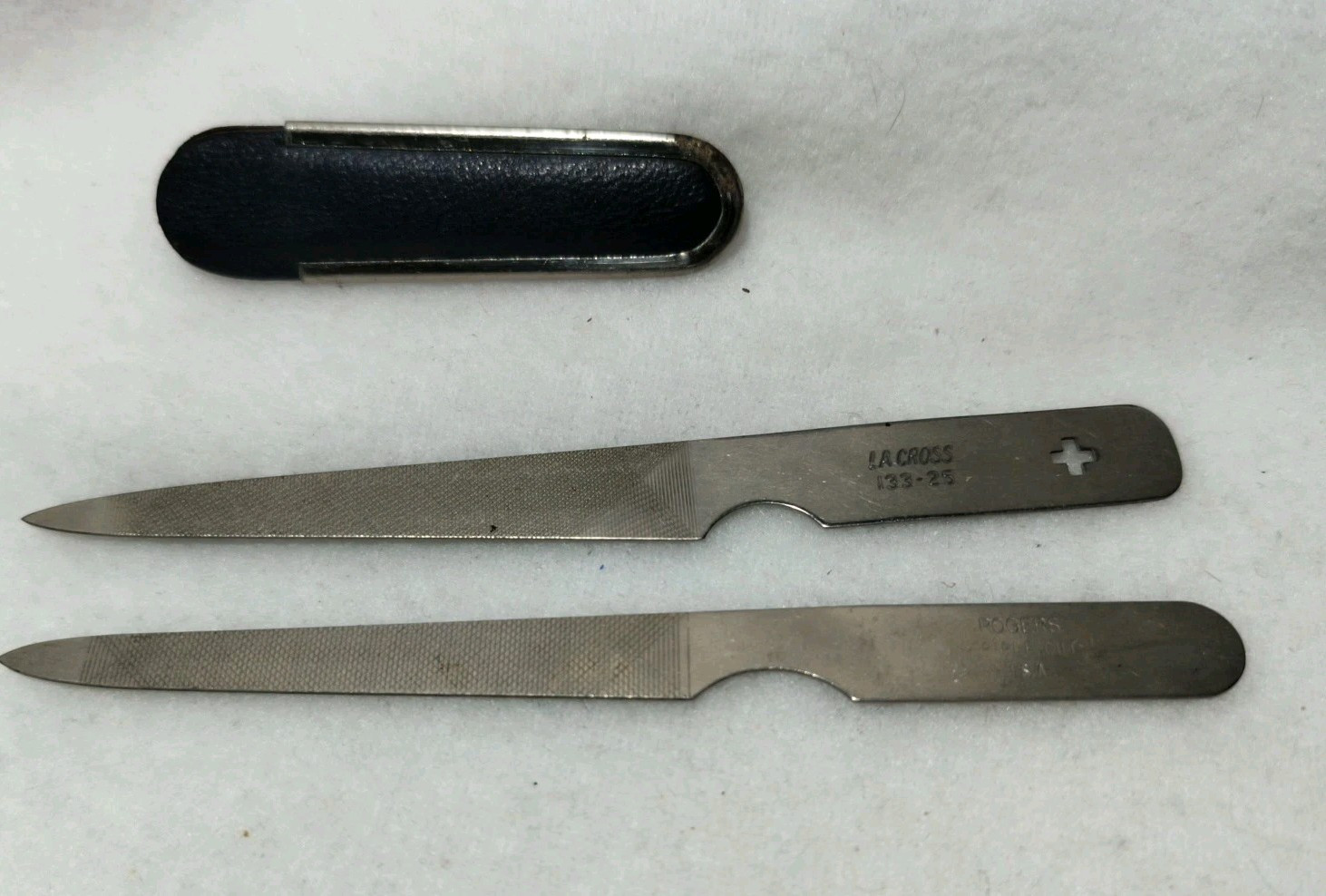 Vtg. Lacrosse Stainless Steel Nail Manicure Pedicure File Rogers Millers Forge