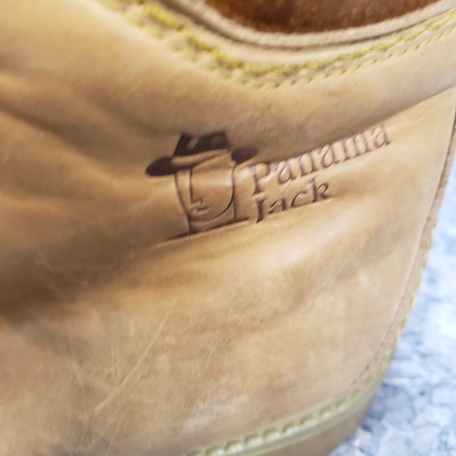 Panama Jack Boots Womens Sz 9 Hiking Combat Leather Lace Up Waterproof - Picture 8 of 12